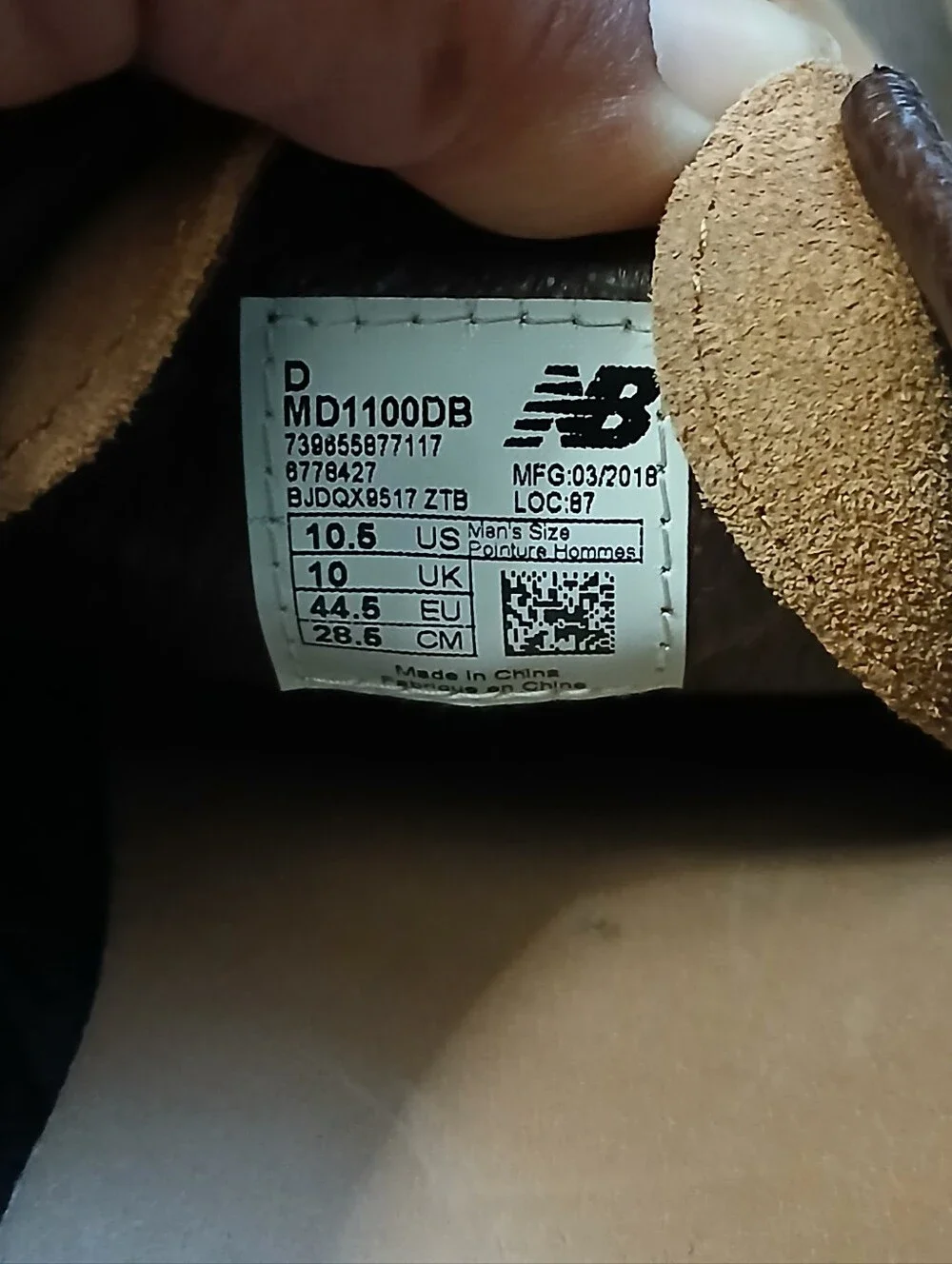 New Balance stylish tan